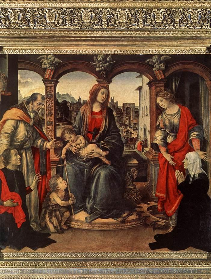 Filippino Lippi Canvas Paintings